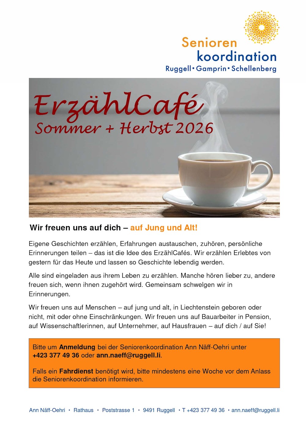 Flyer ErzählCafé 1